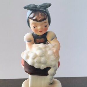 WASHDAY GIRL FIGURINE